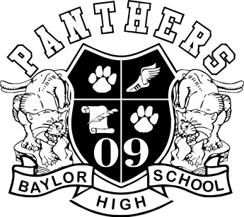 T-Shirt Design - Panther Crest (clas-940p1)