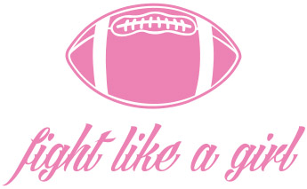 T-Shirt Design - Pink Football (cool-330p1)