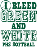 Bleed Green and White