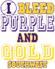 Bleed Purple and Gold