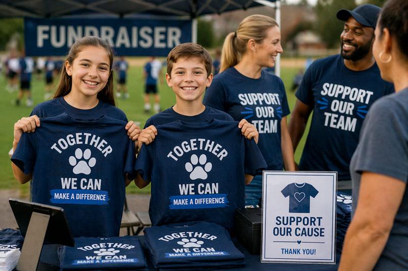 IZA Partners &mdash; local businesses sponsoring school shirt orders