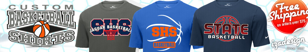 Basketball T-Shirt Designs - Designs For Custom Basketball T