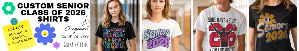 IZA Design Custom Senior Class Shirts for 2026