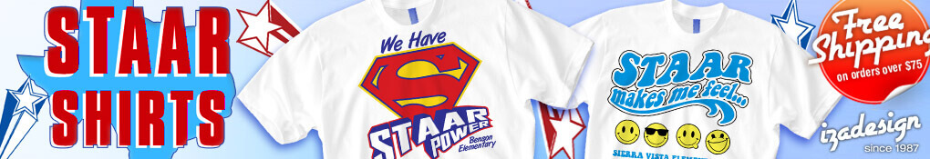 IZA Design Custom STAAR Shirts