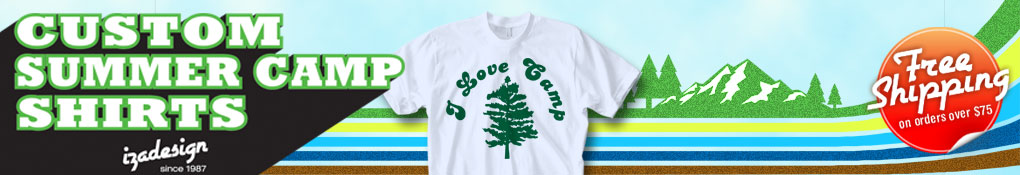 Custom Summer Camp T Shirt Designs