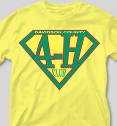 4-H Club Shirts - Super Crest clas-781v7