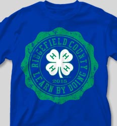 4-H Club Shirts - Sport Seal desn-337s7