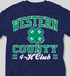 4-H Club Shirts - New Vintage desn-519q1