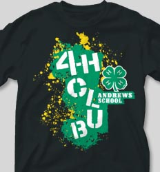 4-H Club Shirts - Insanity desn-483j6