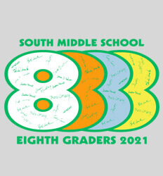 8th Grade Shirts Ideas - Signature Letters - desn-534s7