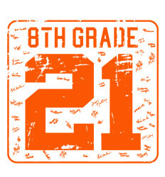 8th Grade Shirts Ideas - Old Jersey - clas-448w4