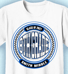 8th Grade Shirts - Classic Racer - cool-1c8