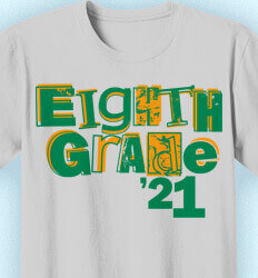 8th Grade Shirts - Destroyed - desn-34k4