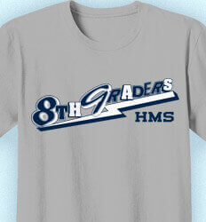 8th Grade Shirts - 8th Graders Bolt - idea-392g1