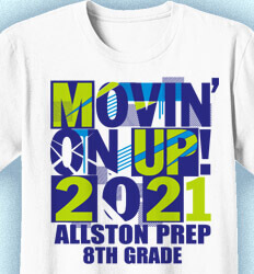 8th Grade Shirts - Criss Cross Slogan - desn-153y6