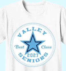 Senior Class of 2027 Shirt Designs | In the Mix with 2027 - All Star Original Design