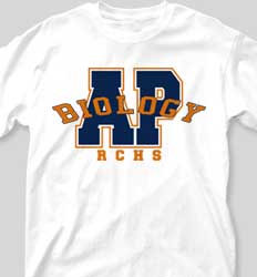 AP Biology Shirts - Varsity Arch desn-352w2