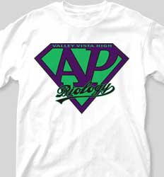 AP Biology Shirts - Super Crest clas-781w6