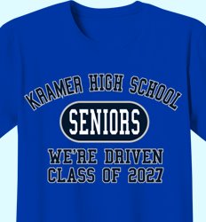 Senior Class of 2027 Shirt Designs | In the Mix with 2027 - Athletic Design