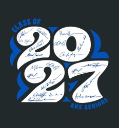 Senior Class of 2027 Shirt Designs | In the Mix with 2027 - Modular Year Design