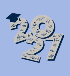 Senior Class of 2027 Shirt Designs | In the Mix with 2027 - Topsy Year Design