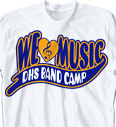 Band Camp T Shirt - Superscript - clas-124z1