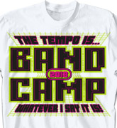 Band Camp T Shirt - Video Game Over - cool-417v3