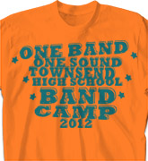 Band Camp T Shirt - Statement - clas-787u3