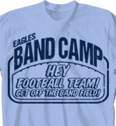 Band Camp T Shirt - Band Camp Field - cool-619b1