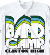 Band Camp T Shirt - Nassau - clas-792p2