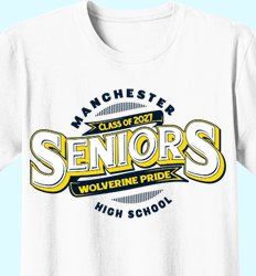 Senior Class of 2027 Shirt Designs | In the Mix with 2027 - Banner Logo Design