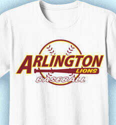 Baseball Shirt Ideas - League Hit - desn-617l1