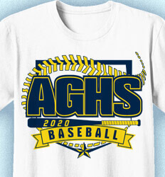 Baseball Shirt Design - Crest League - cool-876c4