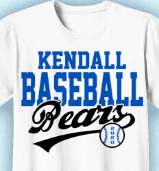 Baseball Shirt Design - Athletica - desn-521a7
