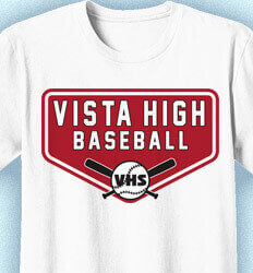 Baseball Shirt Design - Base Emblem - desn-620b1