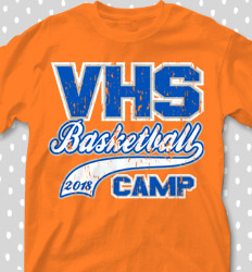 Basketball Camp Shirt Designs - Sports Tail - desn-615t9