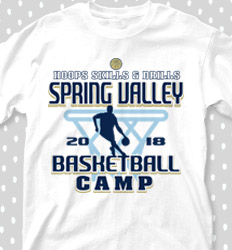 Basketball Camp Shirt Designs - Hoopster Camp - cool-658h1