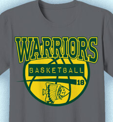 Basketball T Shirt Design - Mascot Bball Camp - cool-668m3