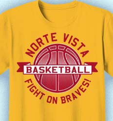 Basketball T Shirt Design - Super Ball Camp - cool-677s3