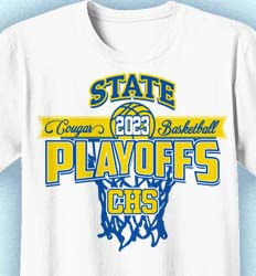 basketball playoff shirts