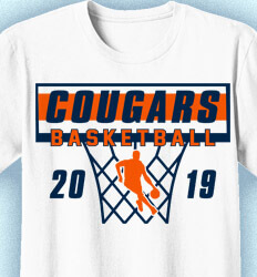 Basketball T Shirt Design - Champion Logo - idea-142c1