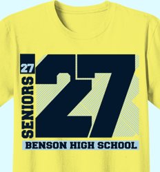 Senior Class of 2027 Shirt Designs | In the Mix with 2027 - Big College Year Design