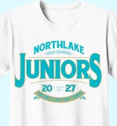 Custom Junior Class Shirts | Juniors 2027 - Big Deal Design