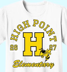 Senior Class of 2027 Shirt Designs | In the Mix with 2027 - Big Letter 2 Design