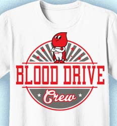 Blood Donor Shirt Designs - Disco-Rama desn-126e5