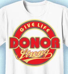 Blood Donor Shirt Designs - Team Logo clas-979v1