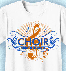 Choir Shirt Designs - Choir Delight - desn-234c7