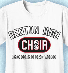 Choir Shirt Designs - Athletic - clas-480i9