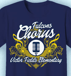 Choir Shirt Ideas - College Choir - desn-806c3