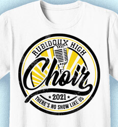 Choir Shirts - Envision Logo - idea-27e7